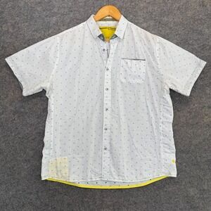 Descendant of Thieves Button Shirt Mens XL Polka Dots Dont tell Mom Limited Tee